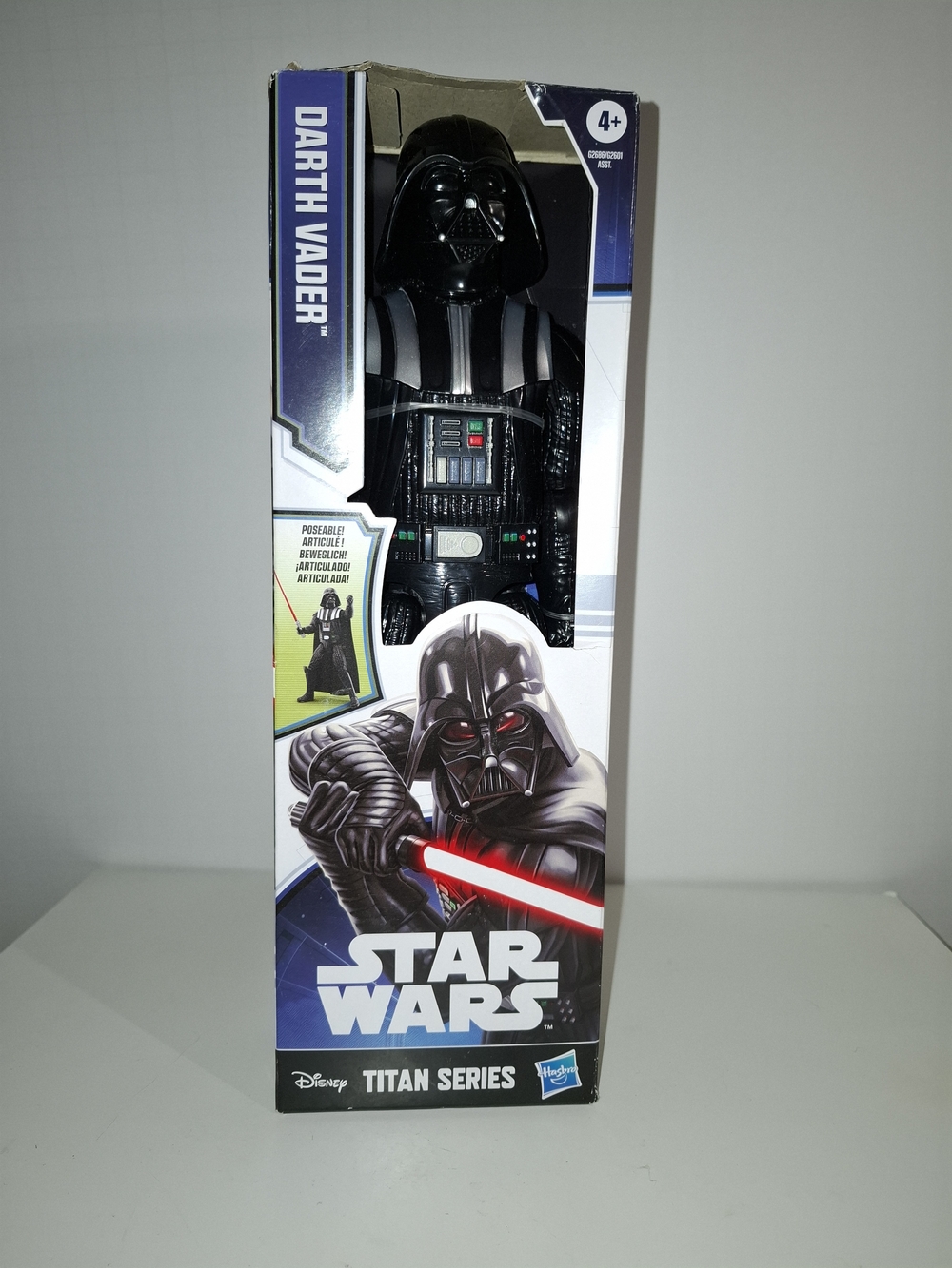 Hasbro Star Wars Darth Vader Figure - Black, Red, Blue Accents - Picture 8 of 8